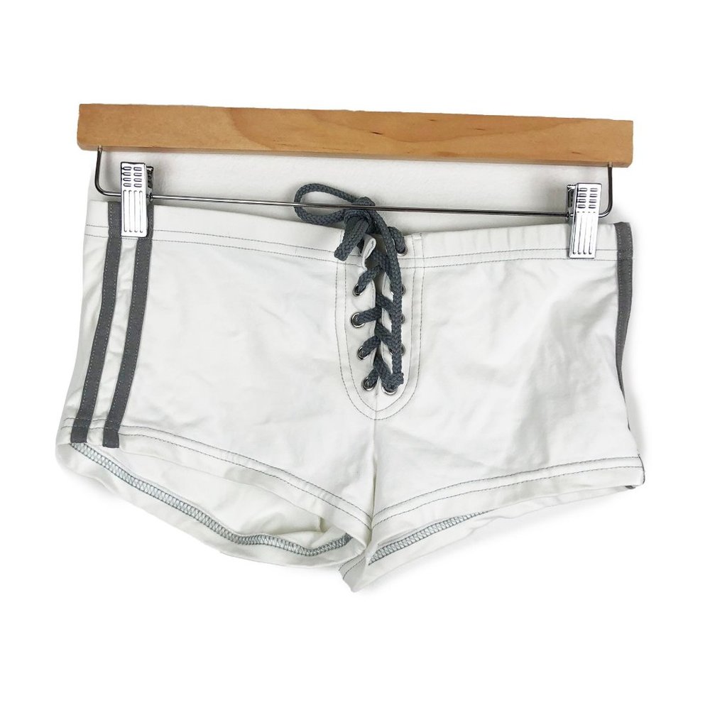 Sauvage California Football Lace-Up Swim Trunk